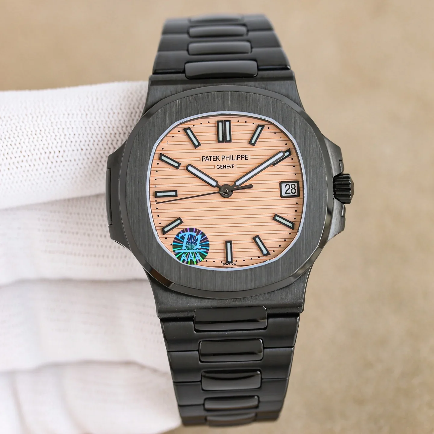 PATEK PHILIPPE Nautilus Automatic 5711 (Pink Dial) 40mm GR 1300202605290279_439 - Image 2