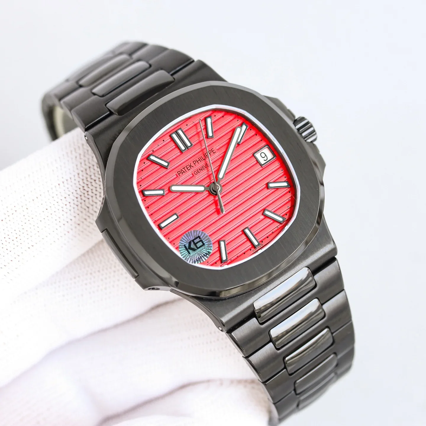 PATEK PHILIPPE Nautilus Automatic 5711 (Red-Pink Dial) 40mm GR 1300202605290281_439 - Image 2