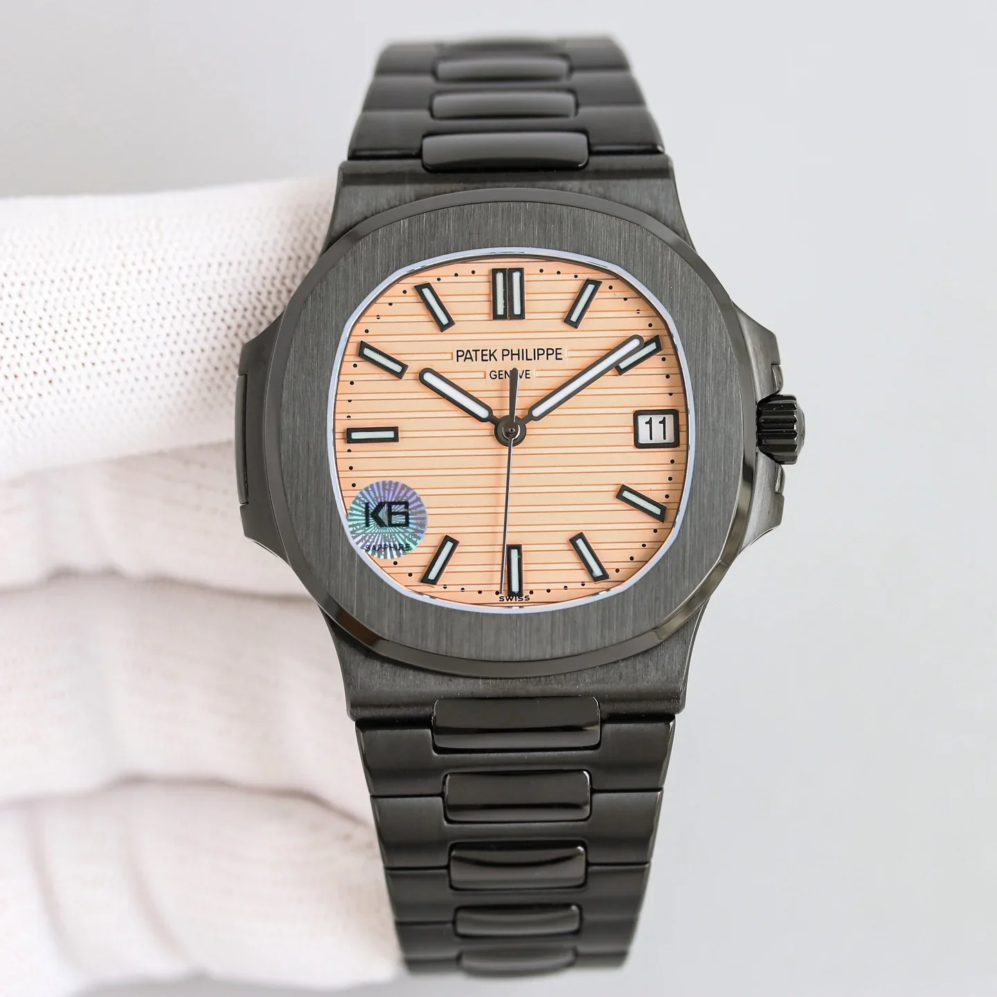 PATEK PHILIPPE Nautilus Automatic 5711 (Red-Pink Dial) 40mm GR 1300202605290281_439 - Image 4