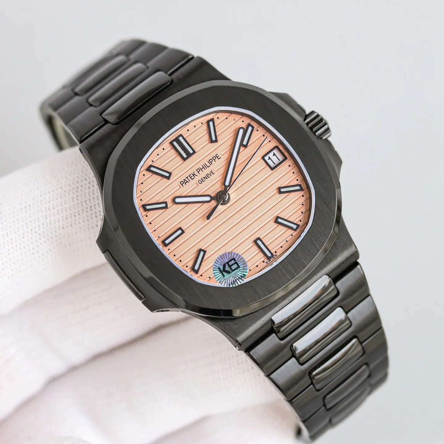 PATEK PHILIPPE Nautilus Automatic 5711 (Red-Pink Dial) 40mm GR 1300202605290281_439 - Image 5
