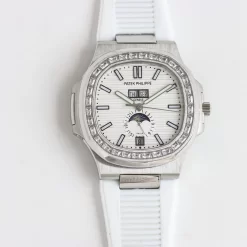 PATEK PHILIPPE Nautilus Automatic 57111A-010 (White Dial) 40mm 1450202605290285_479