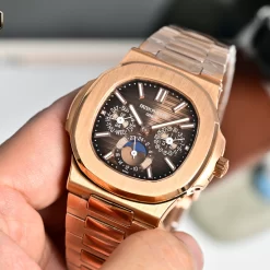 Alternative view of PATEK PHILIPPE Nautilus Automatic 57401G-001 (Brown-Black Dial) 40mm 1625202605290078_529