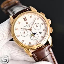 Alternative view of PATEK PHILIPPE Patrimony Automatic R73 (White-Black Dial) 41mm 1475202605290073_489