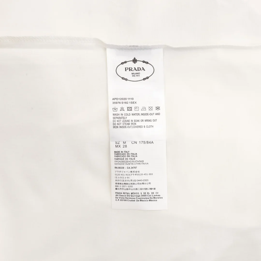 PRADA T-shirts & Vests Cotton S-XL 110202605291237_69 - Image 9