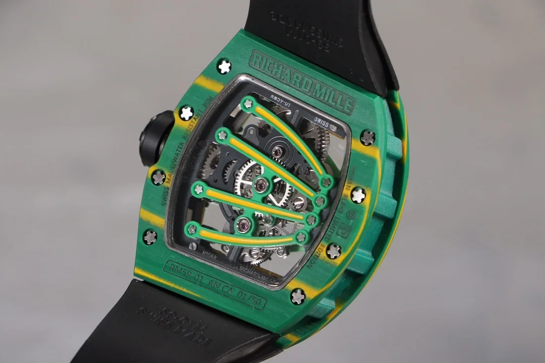 RICHARD MILLE Automatic (Green-Yellow Dial) 40mm 3900202605290297_1179 - Image 6