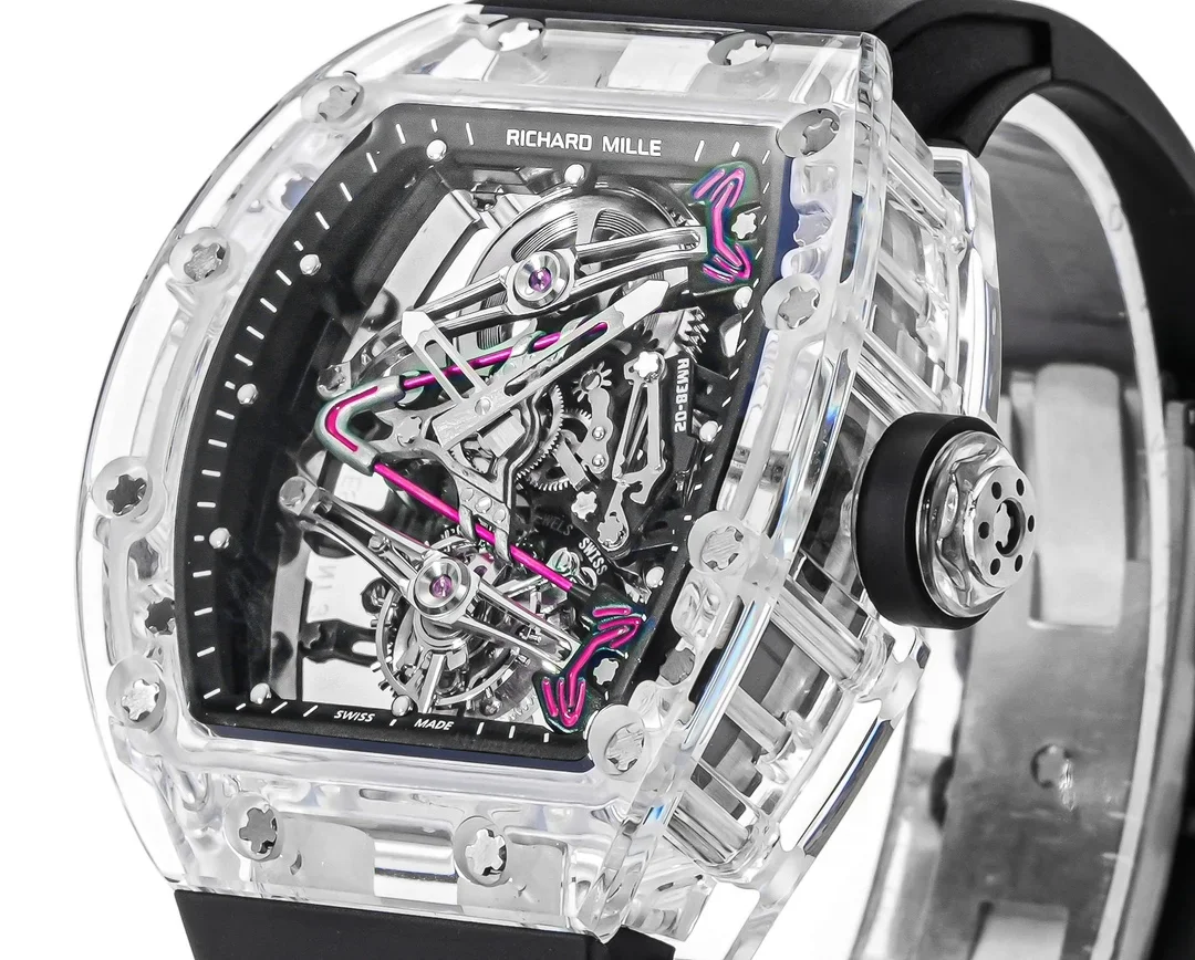 RICHARD MILLE Automatic RM 38-02 (Black-Blue Dial) 40mm 4600202605290309_1379 - Image 3