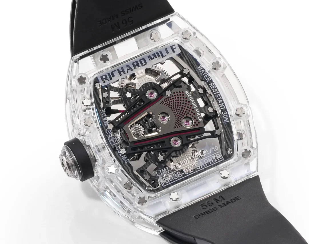 RICHARD MILLE Automatic RM 38-02 (Black-Blue Dial) 40mm 4600202605290309_1379 - Image 7