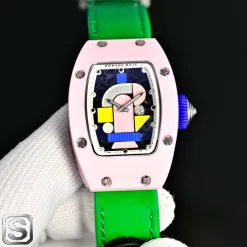 Alternative view of RICHARD MILLE RM07-01 Automatic (Pink-Yellow-Blue-White Dial) 40mm 1300202605290013_439