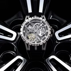 ROGER DUBUIS Excalibur Manual RM052 (Black-Silver Dial) 45mm 2850202605290311_879