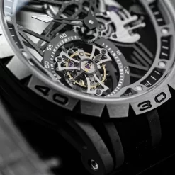Alternative view of ROGER DUBUIS Excalibur Manual RM052 (Black-Silver Dial) 45mm 2850202605290311_879