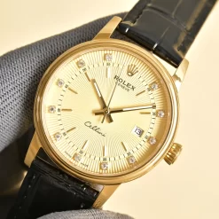 Alternative view of ROLEX Cellini Automatic (Gold-White Dial) 40mm 775202605290056_289