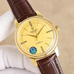 Alternative view of ROLEX Cellini Automatic (White-Yellow Dial) 42mm 1125202605290316_389