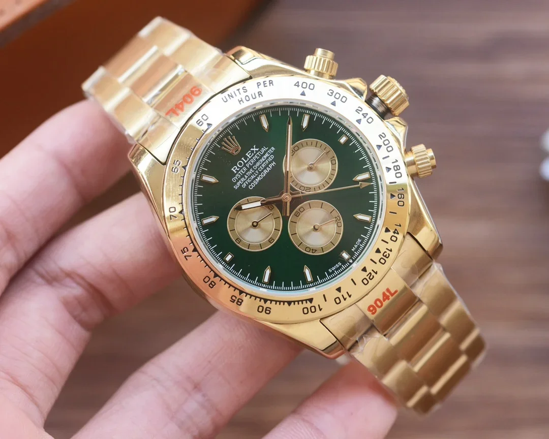 ROLEX Daytona Automatic (Gold-Green Dial) 43mm 430202605290333_189 - Image 3