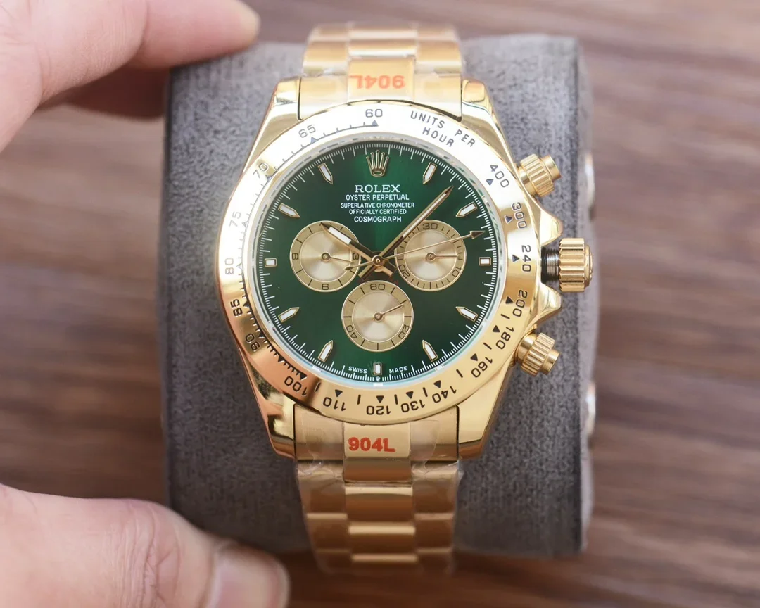 ROLEX Daytona Automatic (Gold-Green Dial) 43mm 430202605290333_189 - Image 5