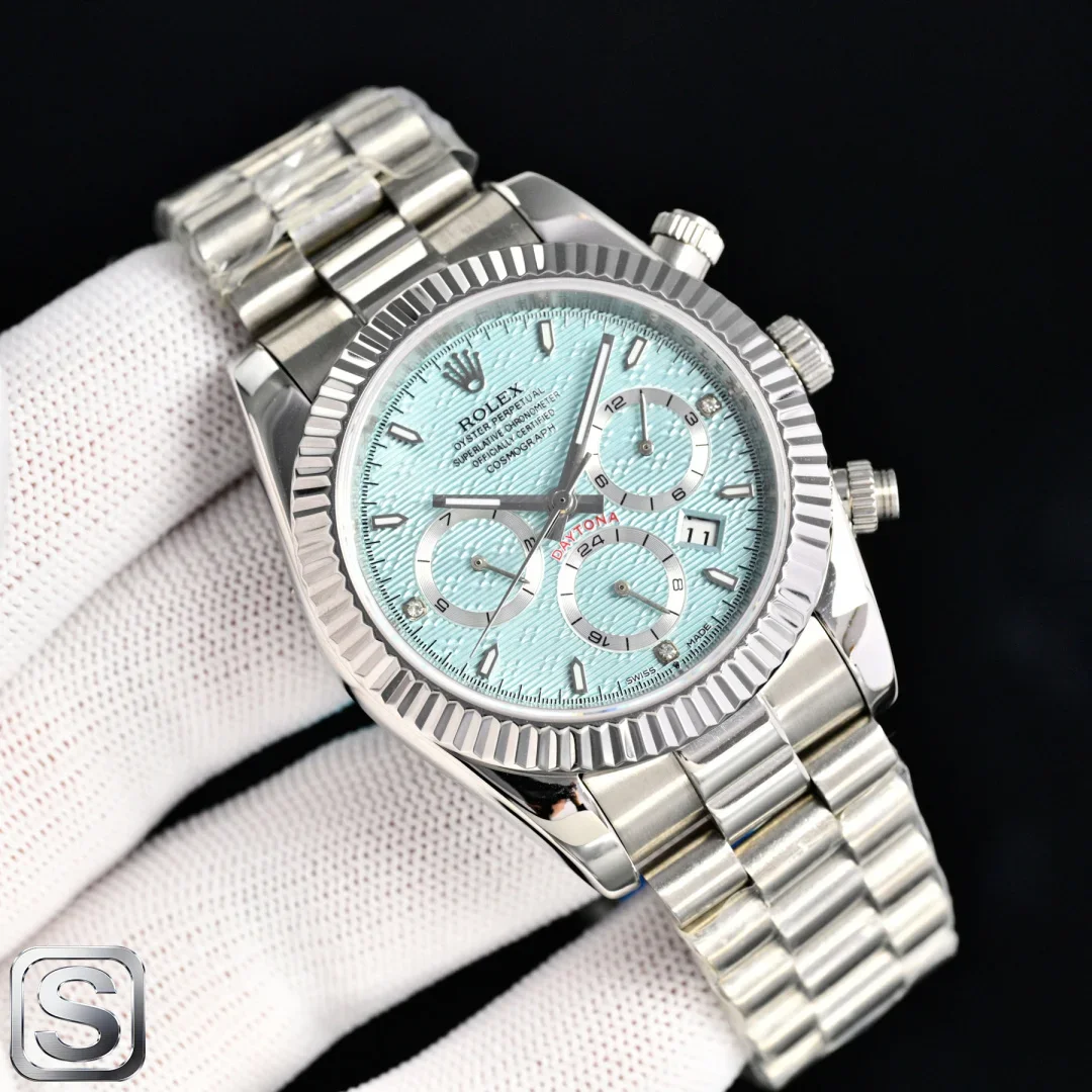 ROLEX Daytona Automatic (Light blue-White-Grey-Yellow Dial) 40mm 1575202605290335_519