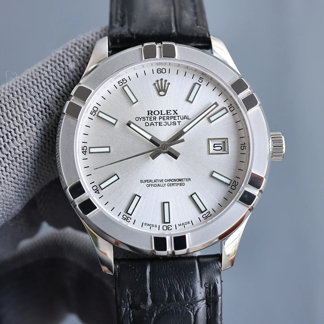 ROLEX Oyster Perpetual Automatic (Silver-Black Dial) 40mm 1125202605290044_389
