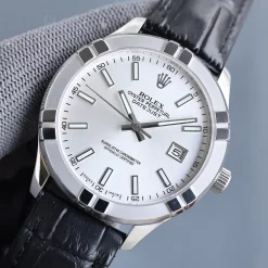 Alternative view of ROLEX Oyster Perpetual Automatic (Silver-Black Dial) 40mm 1125202605290044_389