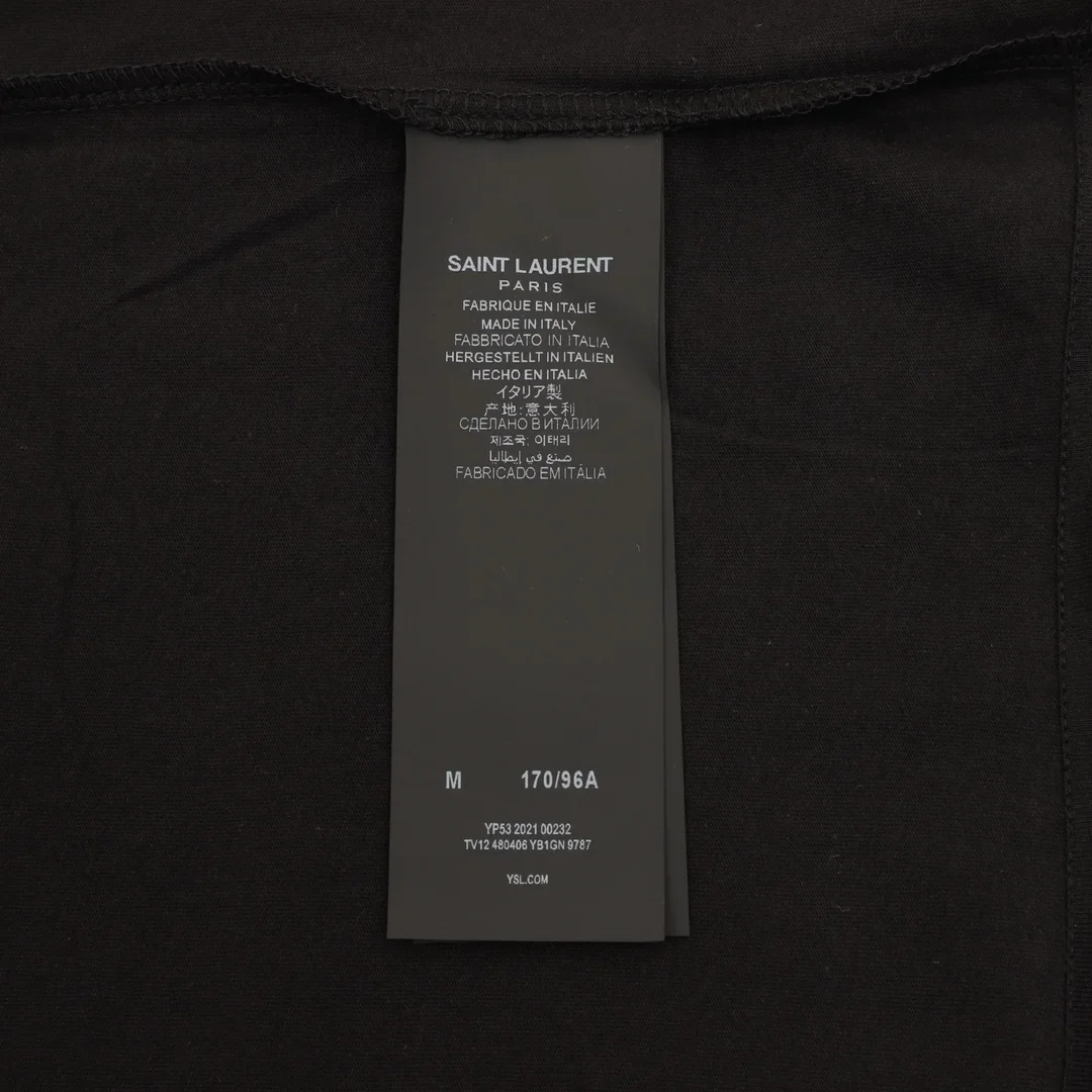 SAINT LAURENT T-shirts & Vests Cotton S-XL 120202605291298_69 - Image 9