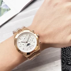 Alternative view of VACHERON CONSTANTIN Automatic (White-Blue-Black Dial) 42mm 373202605290133_169