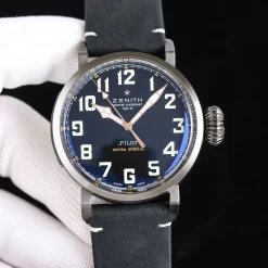 Alternative view of ZENITH Pilot Automatic (Blue-Brown Dial) 45mm 1475202605290021_489