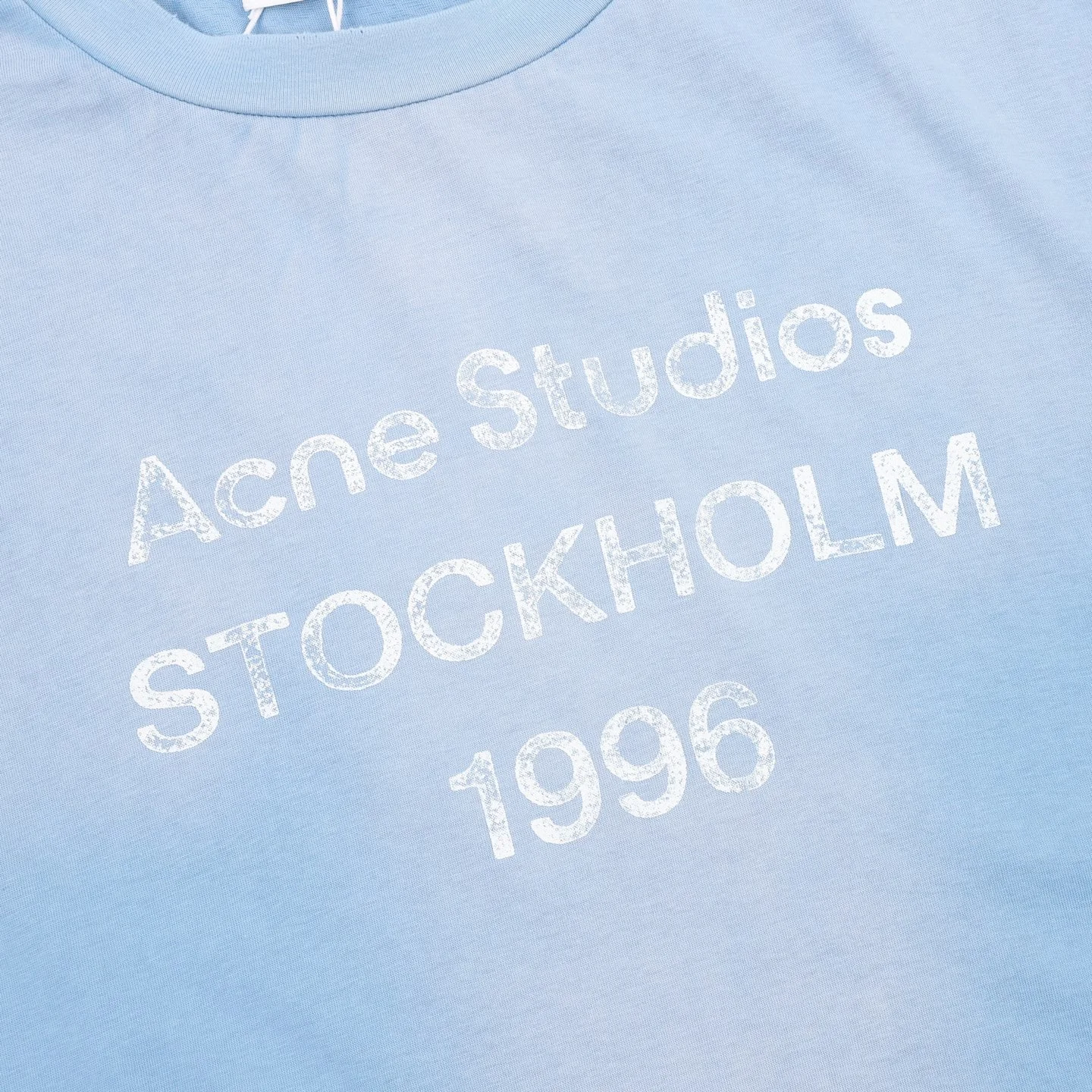 ACNE STUDIOS T-shirts & Vests Cotton (Blue-White) S-XL 120202606040496_79 - Image 4