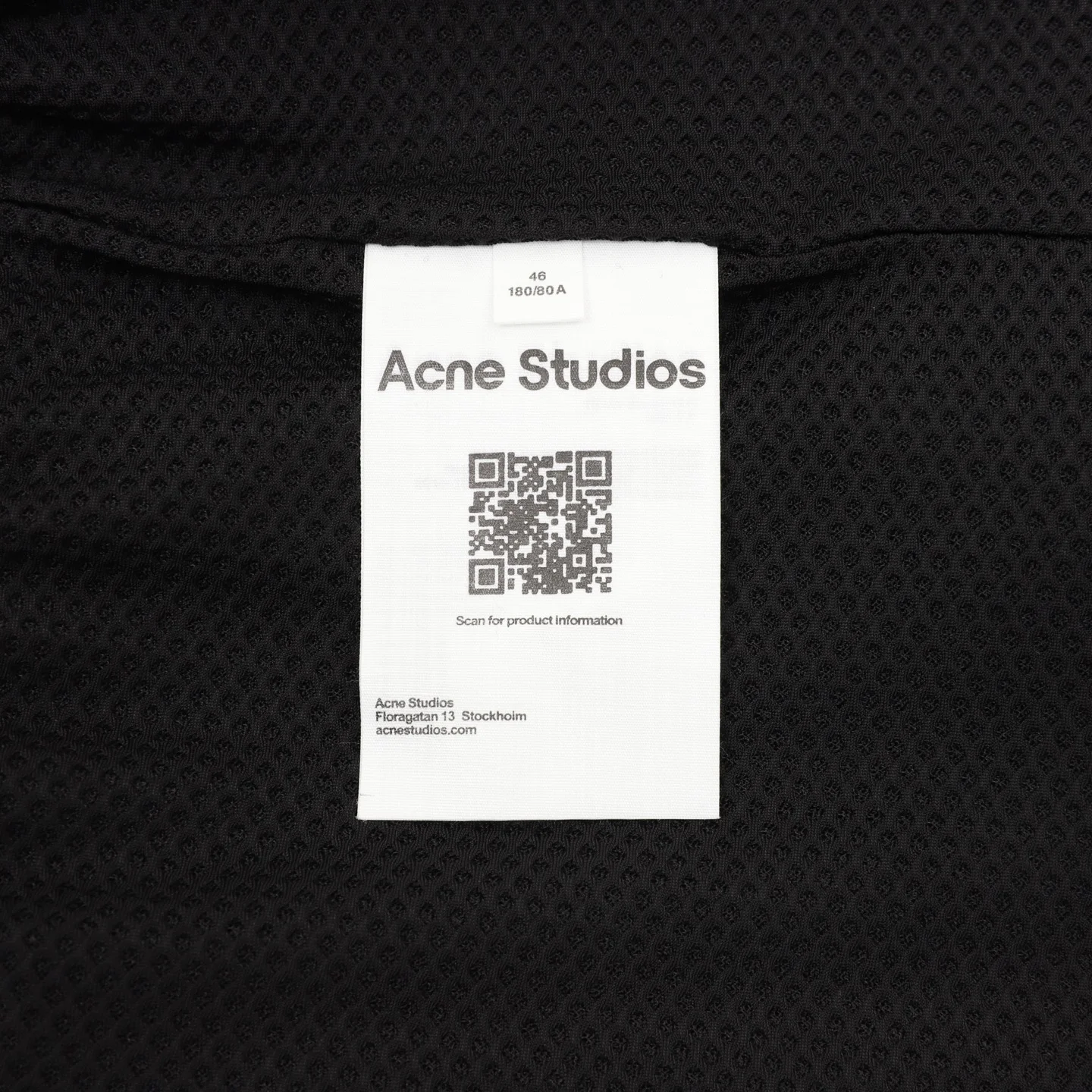 ACNE STUDIOS Trousers & Shorts Cotton (Black-White) 44-50 180202606040370_99 - Image 9