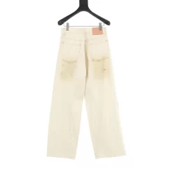 Alternative view of ACNE STUDIOS Trousers & Shorts Denim (Cream-White) 28-32 300202606040368_139