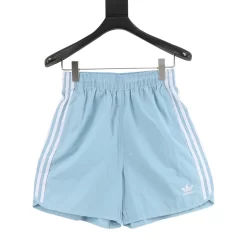 ADIDAS Trousers & Shorts Polyester (Light Blue-White) S-3XL 140202606040770_89