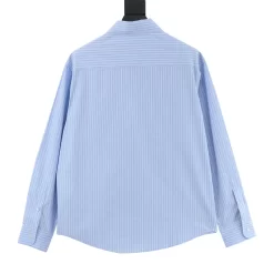 Alternative view of AMI Shirts & Polos Cotton (Blue-White) S-XL 270202606040718_129