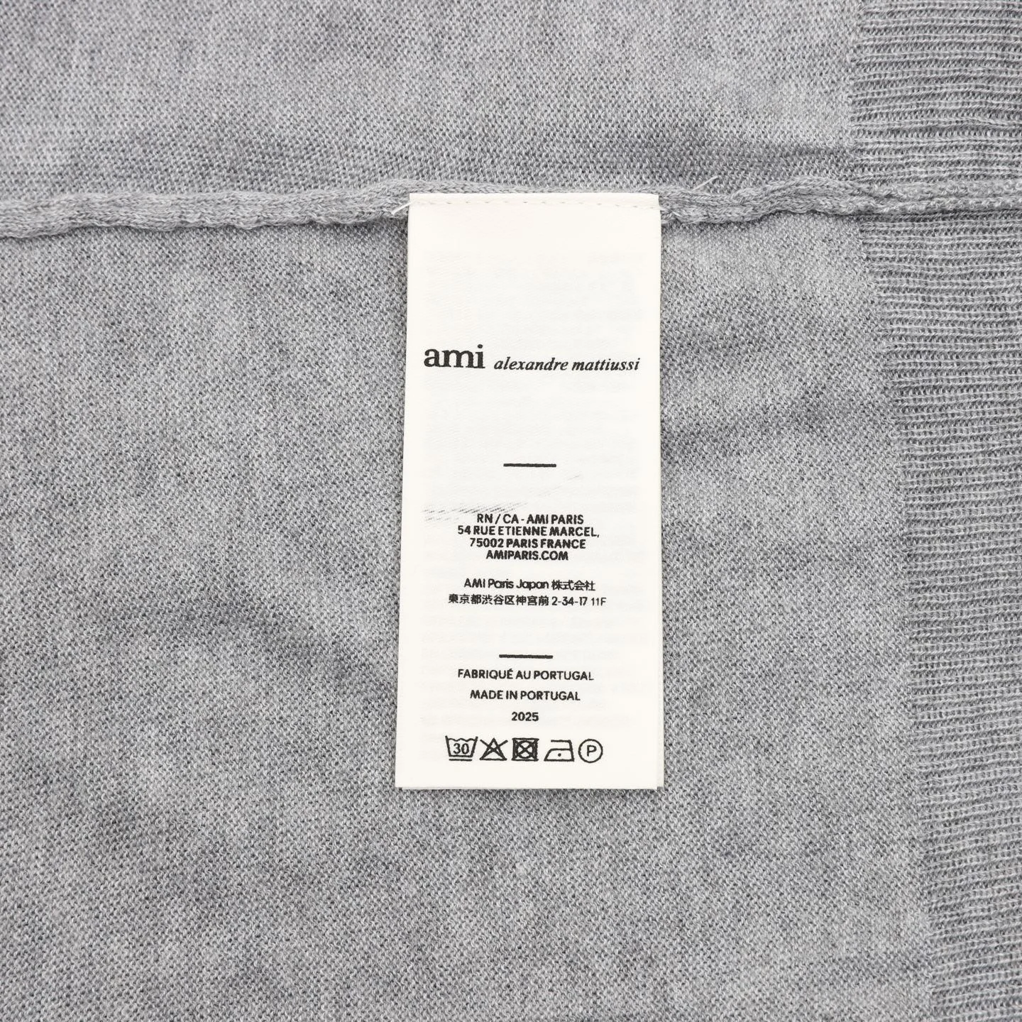 AMI Shirts & Polos Knit (Grey) S-XL 150202606040504_89 - Image 9