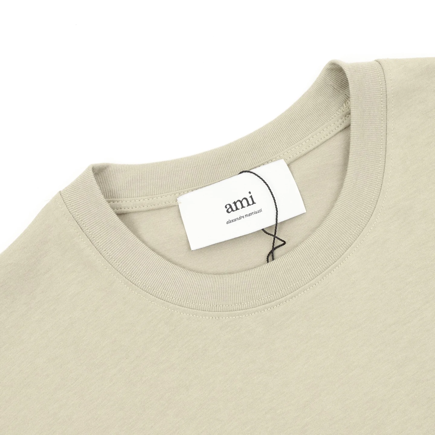 AMI T-shirts & Vests Cotton (Beige) S-XL 110202606040366_79 - Image 3