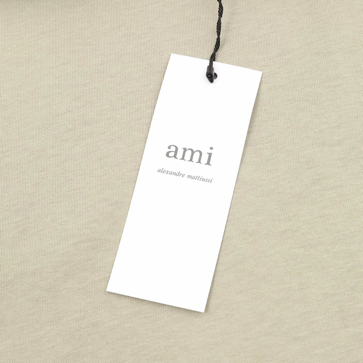 AMI T-shirts & Vests Cotton (Beige) S-XL 110202606040366_79 - Image 5