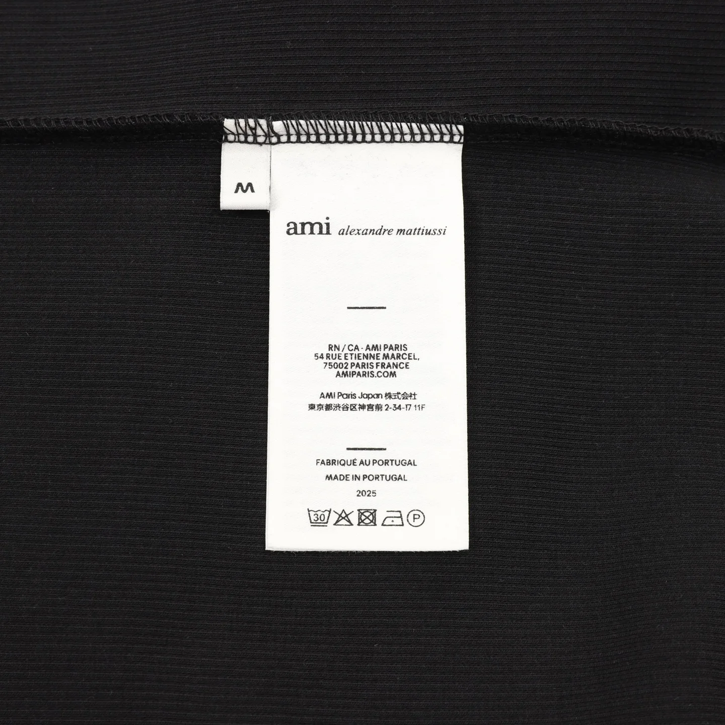 AMI T-shirts & Vests Cotton (Black) S-XL 110202606040441_79 - Image 9