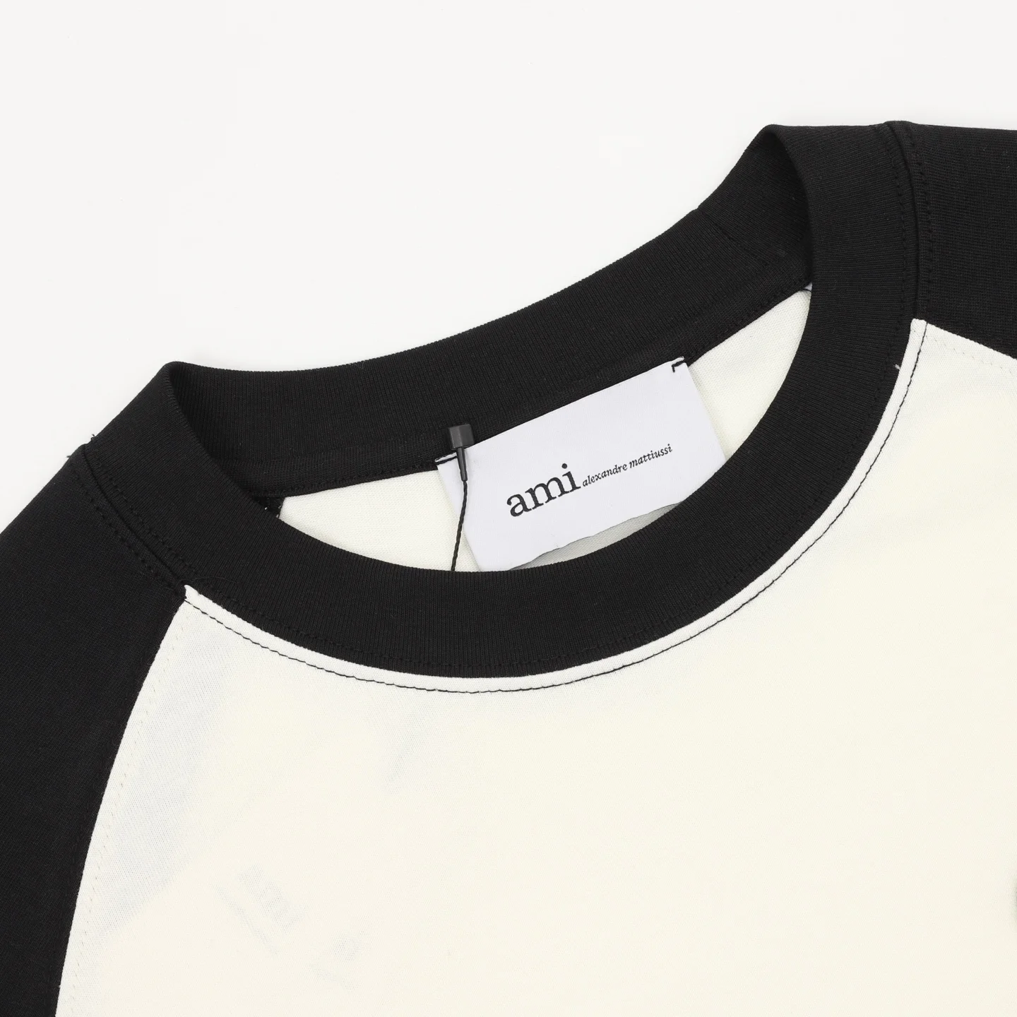AMI T-shirts & Vests Cotton (Black-White) S-XL 120202606040449_79 - Image 3