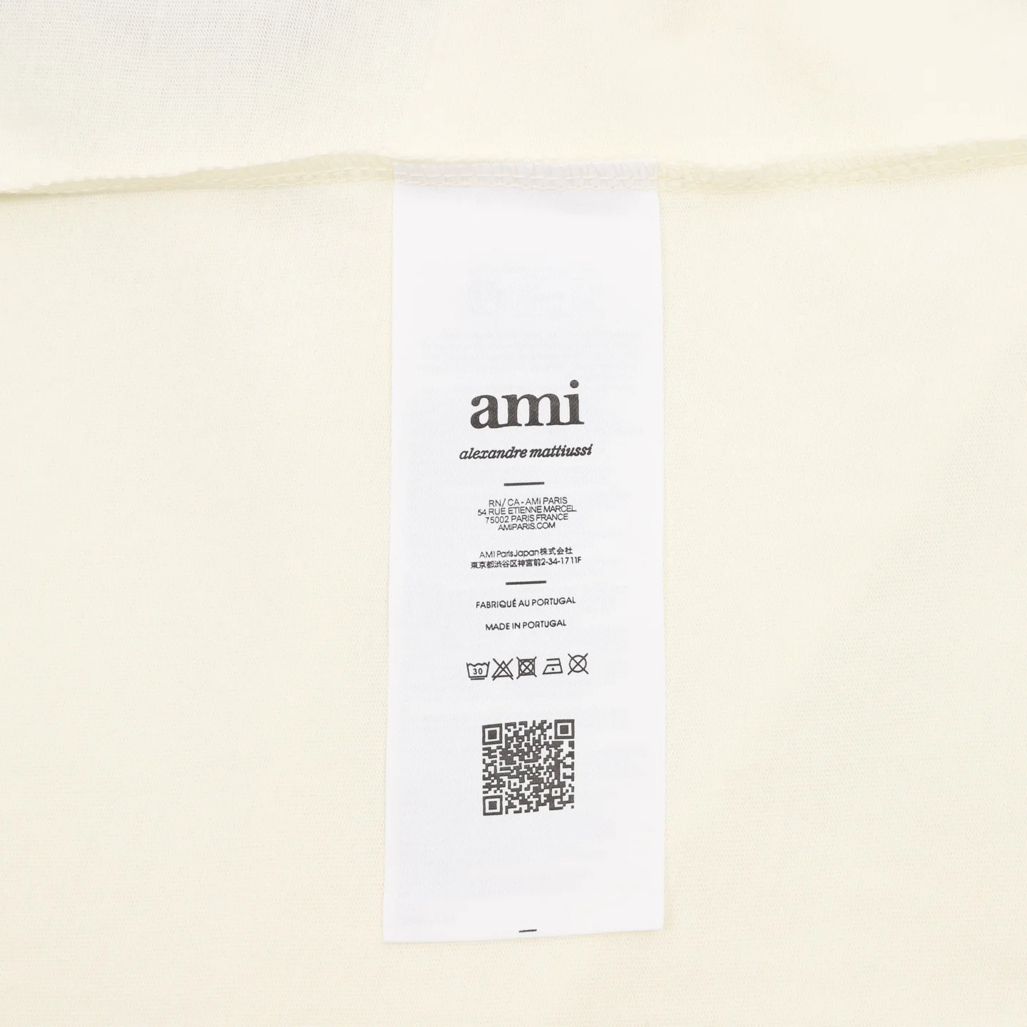 AMI T-shirts & Vests Cotton (Black-White) S-XL 120202606040449_79 - Image 9