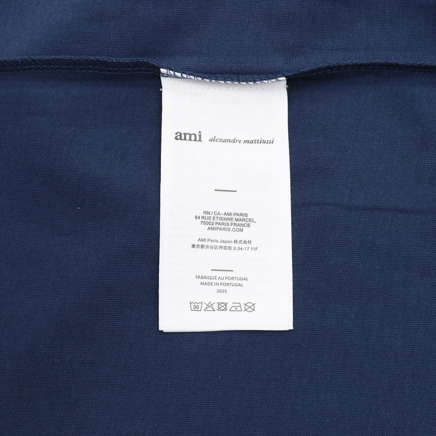AMI T-shirts & Vests Cotton (Blue) S-XL 1700202606040613_569 - Image 9