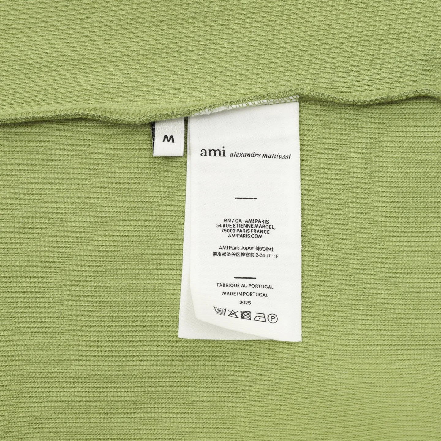 AMI T-shirts & Vests Cotton (Green) S-XL 110202606040439_79 - Image 9