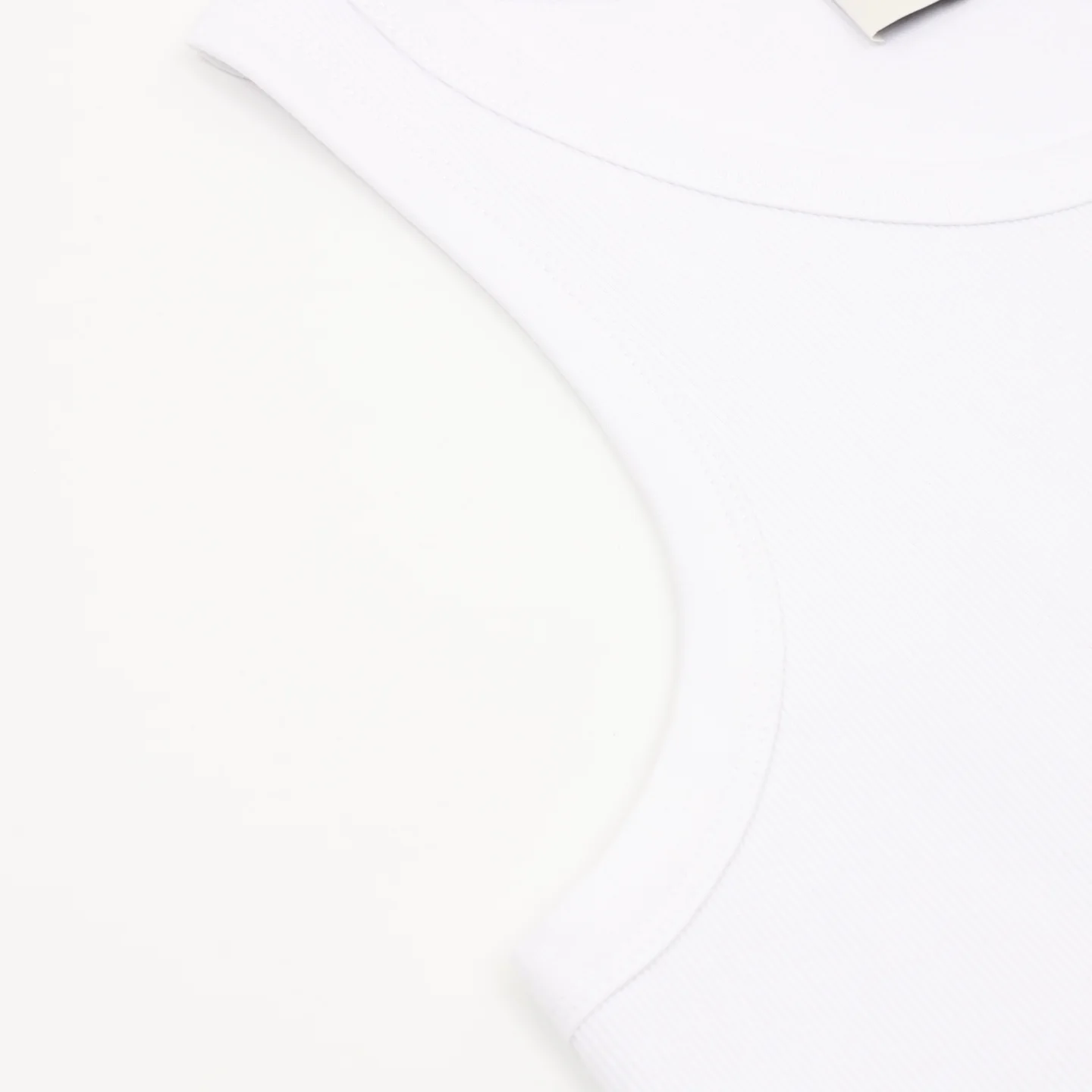 AMI T-shirts & Vests Cotton (White-Black) S-XL 110202606040440_79 - Image 5