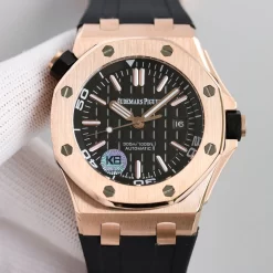 Alternative view of AUDEMARS PIGUET Royal Oak Offshore Automatic 15703 (Black-White Dial) 42mm 1450202606040024_479