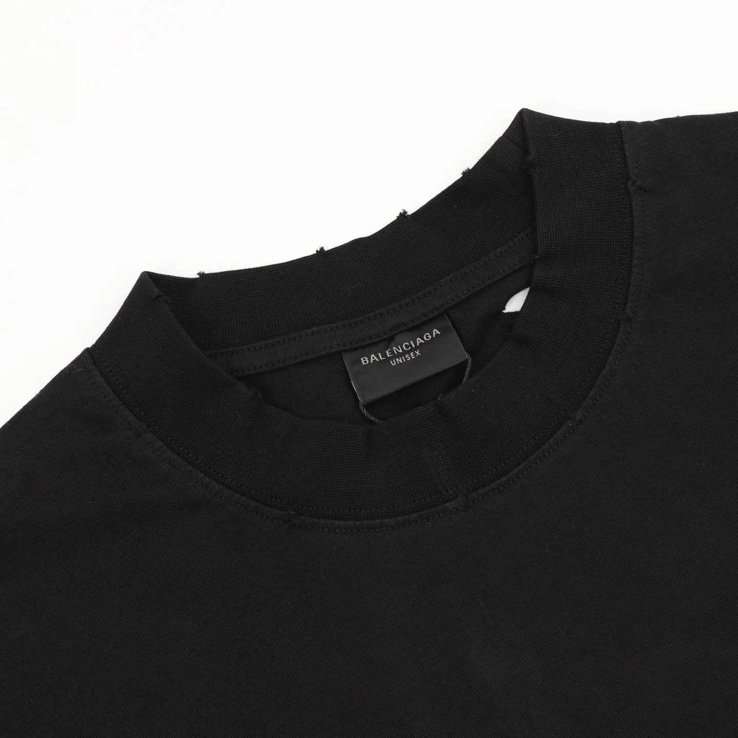 BALENCIAGA T-shirts & Vests Cotton (Black) 1-4 130202606040660_89 - Image 3