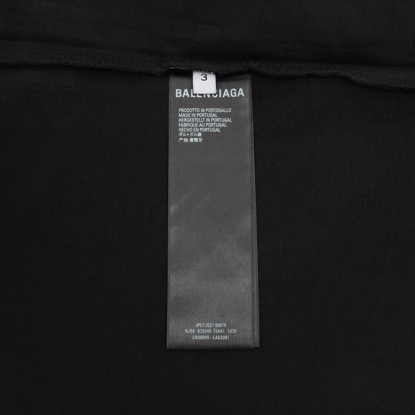 BALENCIAGA T-shirts & Vests Cotton (Black) 1-4 130202606040660_89 - Image 9