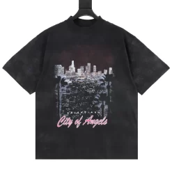 BALENCIAGA T-shirts & Vests Cotton (Black-Pink-White) S-XL 120202606040426_79