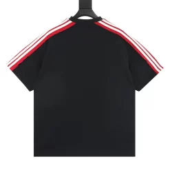 Alternative view of BALENCIAGA T-shirts & Vests Cotton (Black-Red-White) 130202606040727_89