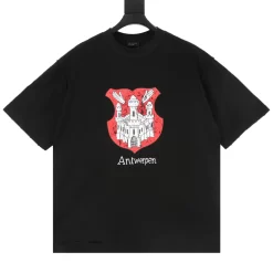 BALENCIAGA T-shirts & Vests Cotton (Black-Red-White) XS-L 120202606040438_79