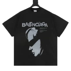 BALENCIAGA T-shirts & Vests Cotton (Black-White) S-L 160202606040711_89