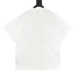 Alternative view of BALENCIAGA T-shirts & Vests Cotton (White-Black) 130202606040708_89
