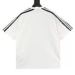Alternative view of BALENCIAGA T-shirts & Vests Cotton (White-Black) 130202606040726_89