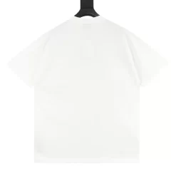 Alternative view of BALENCIAGA T-shirts & Vests Cotton (White-Red-Black) XS-L 120202606040434_79