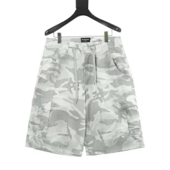 BALENCIAGA Trousers & Shorts Cotton (White-Grey) S-XL 210202606040379_109