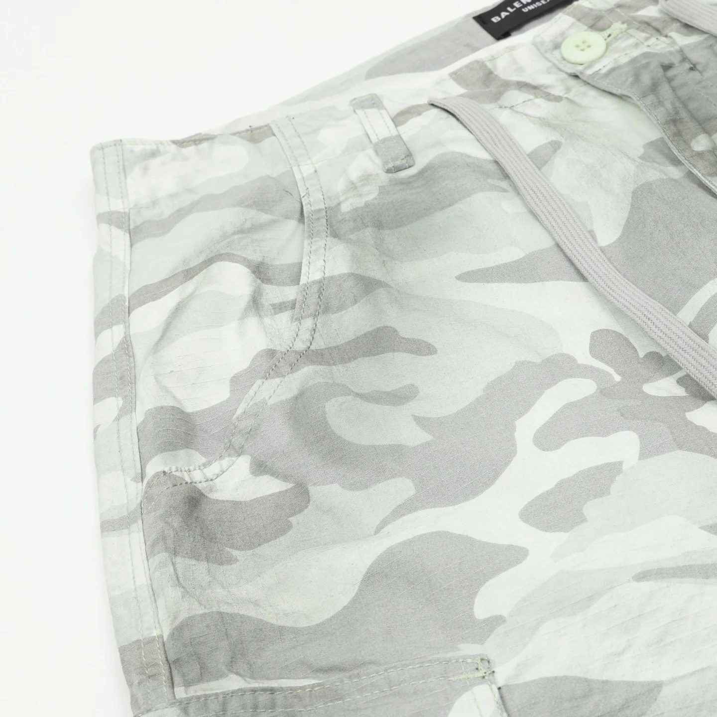 BALENCIAGA Trousers & Shorts Cotton (White-Grey) S-XL 210202606040379_109 - Image 4